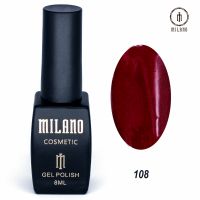 Гель-лак Milano Cosmetic №108, 8 мл