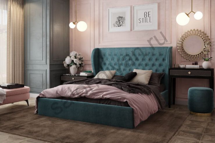 Мягкая кровать "Жасмин"