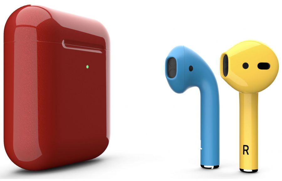Наушники Apple AirPods 2 Color (чехол c беспроводной зарядкой)