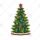 Virena КФІН_101 Комплект фигурок новогодних из дерева для вышивки бисером купить оптом в магазине Золотая Игла
