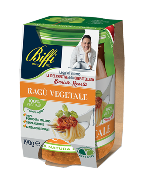 Рагу овощное (вегетарианское) Biffi, 190 г, Ragu' vegetale Biffi, 190 gr