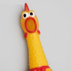 Кричащая игрушка  "Задумчивая курица" 30 см