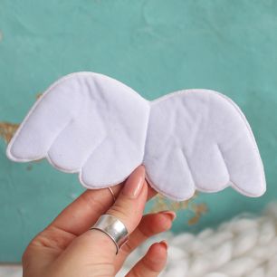 Кукольный аксессуар Крылья ангела голубые 15 см