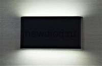 Светильник светодиодный настенный WALL 20-103 12W 4000К 170*90*30mm черный Oreol