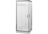 Душевой уголок Aquanet Alfa Cube NAA1142 100x100, прозрачное стекло