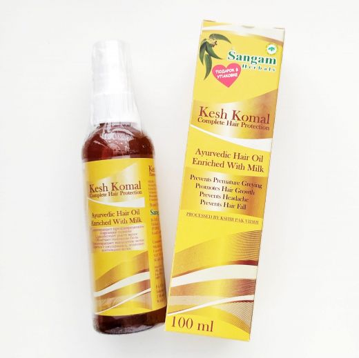 Масло для волос Кеш Комаль | Kesh Komal hair Oil | 100 мл | Sangam Herbals