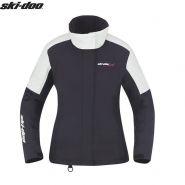 Куртка женская Ski-Doo Holeshot, Черно-белая мод. 2021