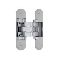 Петля скрытая OTLAV 3D 0570 для компланарных дверей, универсальная. серебро матовое