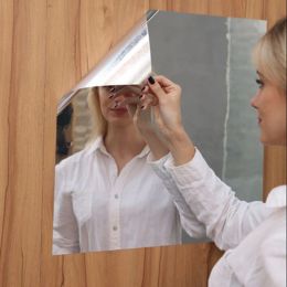 Самоклеющаяся зеркальная пленка «безопасное зеркало», 50 х 100 см, вид 4