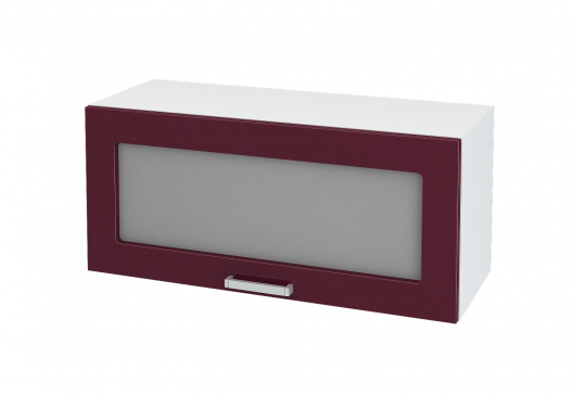 Шкаф горизонтальный со стеклом Линда ШВГС 800