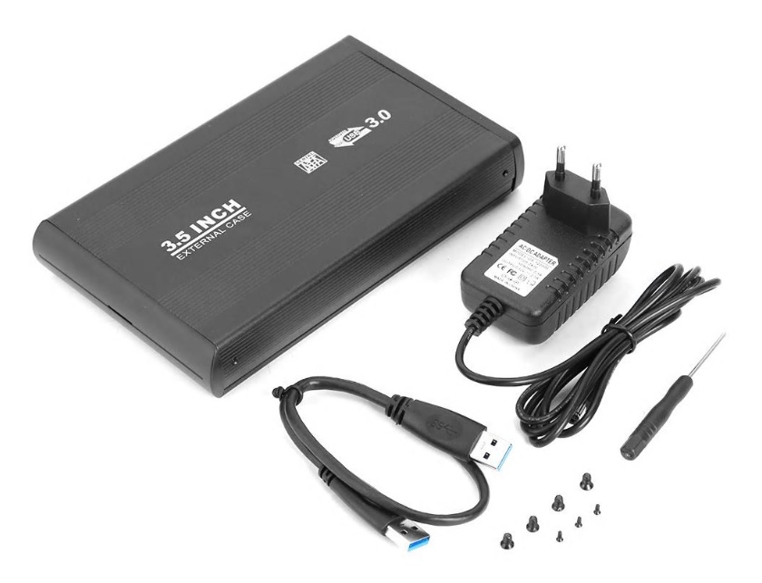 Внешний корпус для жесткого диска HDD 3.5" External Case SATA USB3.0