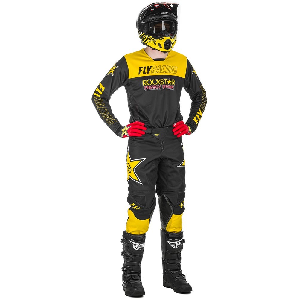 Fly Racing 2021 Kinetic Rockstar комплект джерси и штаны
