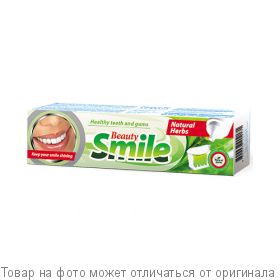 Зубная паста Beauty Smile Natural herbs/Beauty Smile Лечебные травы 100мл/20шт, шт