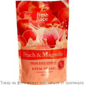 Fresh Juice Крем-мыло "Peach" (персик) с глицерином 460мл дой-пак, шт