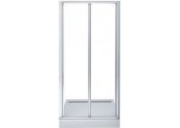 Душевая дверь Aquanet Alfa NAA6422 100, прозрачное стекло
