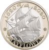 400 лет со дня плавания "Мэйфлауэра" 2 фунта Великобритания 2020 Буклет. на заказ