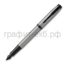 Ручка перьевая Parker IM Achromatic матовый серый 2127619