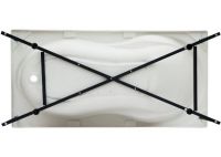 Каркас сварной для акриловой ванны Aquanet Rosa 150x75