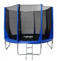 Батут OPTIFIT JUMP 14FT (4.27 м) синий