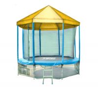 Батут OPTIFIT LIKE BLUE 14 FT (4.27 м) с желтой крышей