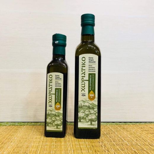 Домашнее оливковое масло Horiatiko Agrinio Extra Virgin 250 мл
