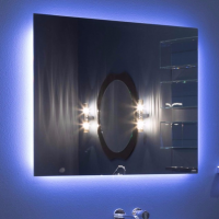 Зеркало Antonio Lupi Neutroled Neutroled125W с подсветкой схема 1