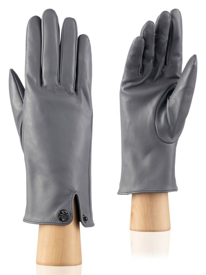 Серые женские перчатки LABBRA GR01-00034324