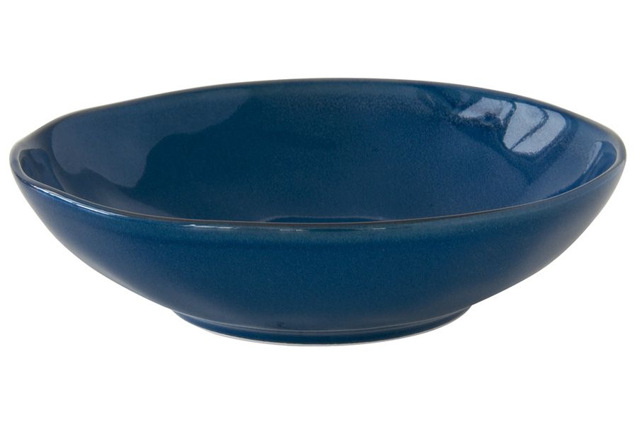 Тарелка суповая (синий) "Interiors" 19 см