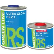 Green Line Лак ULTRA GLOSS HS 2:1, комплект, объем 1л. + 500мл.