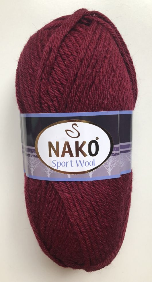 Sport Wooll (Nako) 6592-бордо