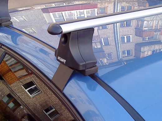 Багажник на крышу Chevrolet Lacetti (sedan / hatchback) - Атлант. Аэродинамические дуги.