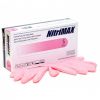 Перчатки нитриловые S 100шт (50пар)  розовые