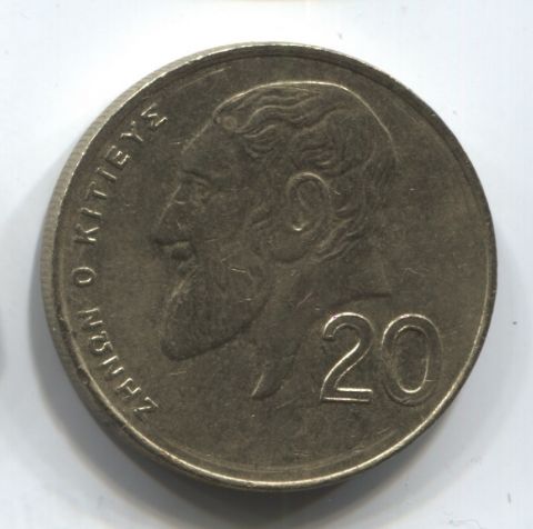 20 центов 1994 Кипр