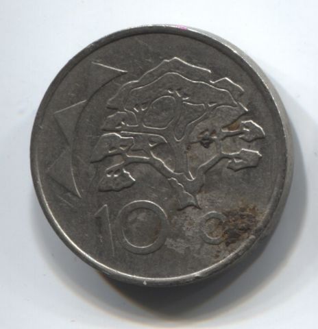 10 центов 1996 Намибия