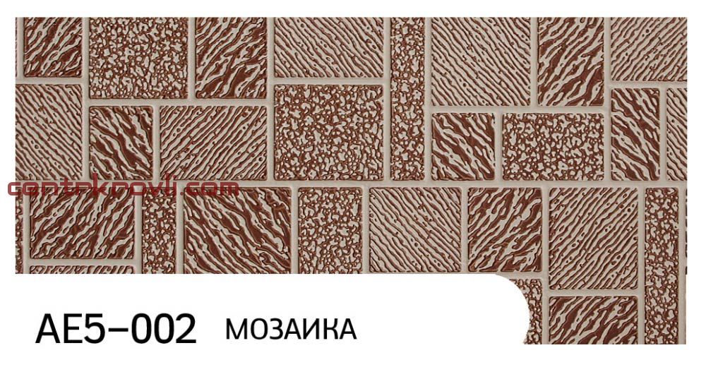 Фасадная панель "Zodiac" AE5-001; мозаика