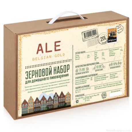BrewBox «Belgian Gold Ale» (Золотой Бельгийский Эль) на 23 л пива