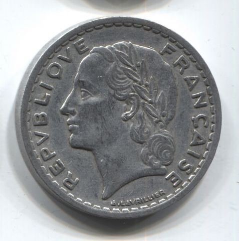 5 франков 1947 Франция B