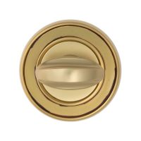 Накладка-фиксатор Venezia WC-2 D6, французcкое золото + коричневый