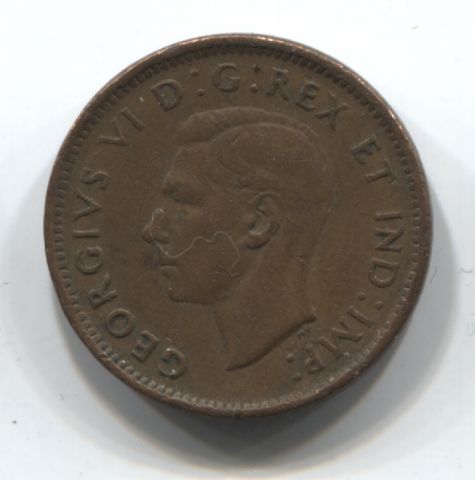 1 цент 1942 Канада