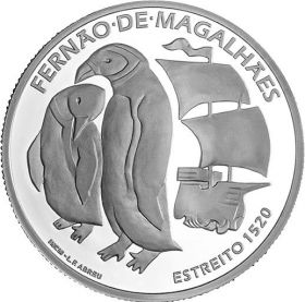 500 лет открытия Магелланова пролива  7,5 евро Португалия 2020 на заказ