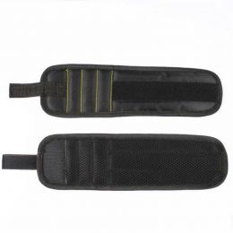 Строительный магнитный браслет Magnetic Wristband, цвет чёрный, вид 2