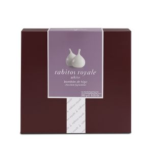 Конфеты Инжир в белом шоколаде Rabitos Royale White 15 шт - 265 г Испания