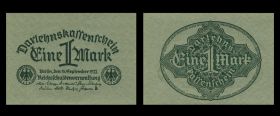 Германия - 1 марка, 1922. UNC. Мультилот