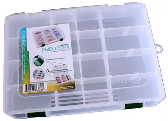 Коробка ФФК-310B рыбака пластиковая 310х230х60
