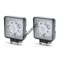 Комплект светодиодных фар PAIR-FRK9-27W SLIM рабочий свет