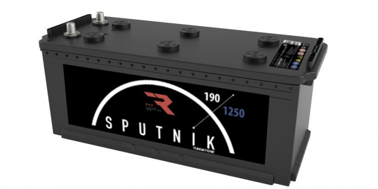 Автомобильный аккумулятор АКБ Sputnik (СПУТНИК) 6СТ-190 N 190Ач О.П. (3) (евро)