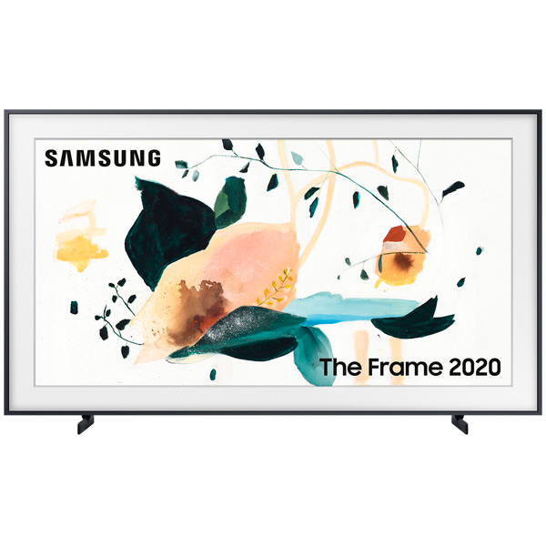 Телевизор QLED Samsung The Frame QE55LS03TAUXRU 55" (2020), черный уголь
