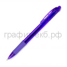 Ручка шариковая Pentel BK417 Wow матовый корпус фиолетовая