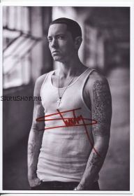 Автограф: Эминем / Eminem. Маршалл Брюс Мэтерс III