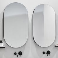 Овальное зеркало Cielo I Catini CASPO 50х90 схема 3